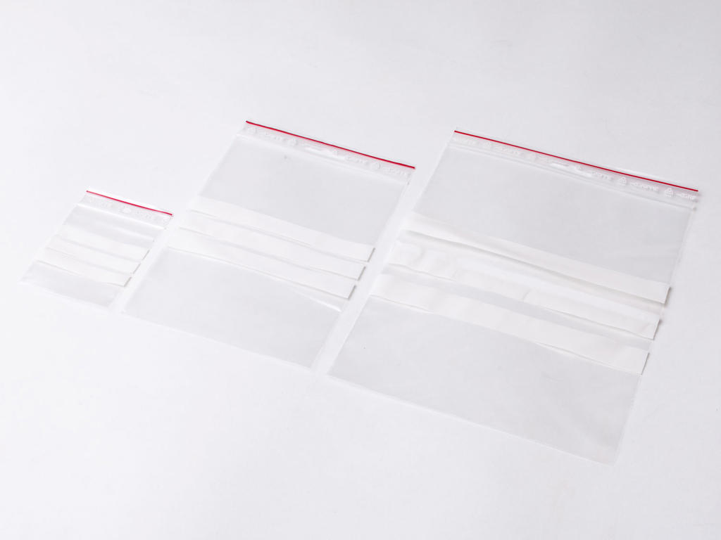 Lynlåspose Grippie 150x200mm 0,09 m/skrivefelt 1000 stk.