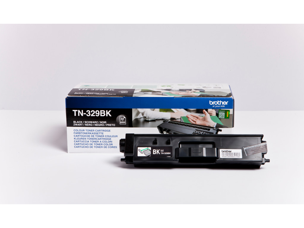 Brother toner TN-329BK sort, 6000 sider