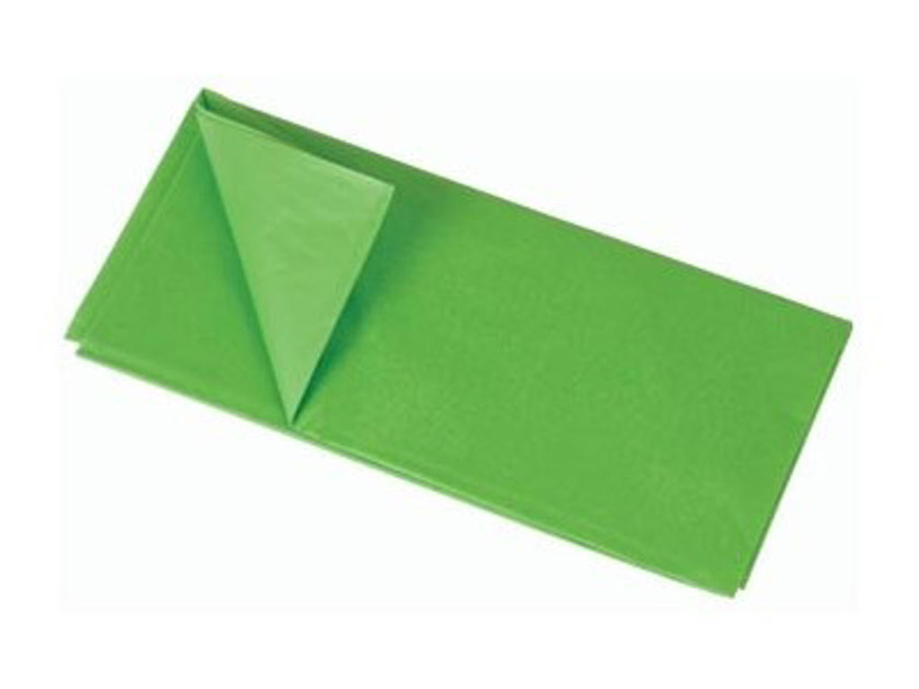 Silkepapir 40x60cm grøn 960 ark 1/2 ark