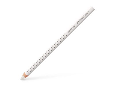 Farveblyant Faber Castell Jumbo Grip hvid