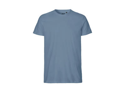 Herre Fit T-shirt Neutral O61001 dusty indigo