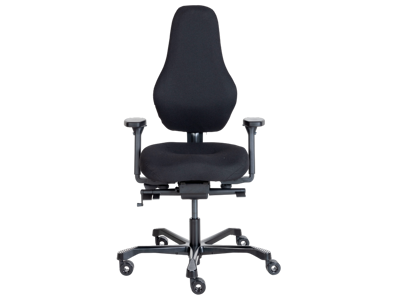 Kontorstole med armlæn | Ventus Office 9 | Sort