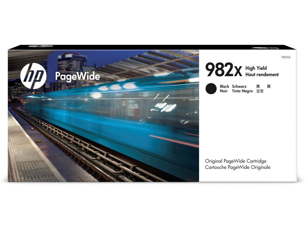 HP 982XL blæk sort, 20000 sider