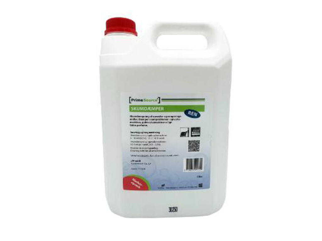 Skumdæmper Prime Source Ren 21 uden farve og parfume 5 liter