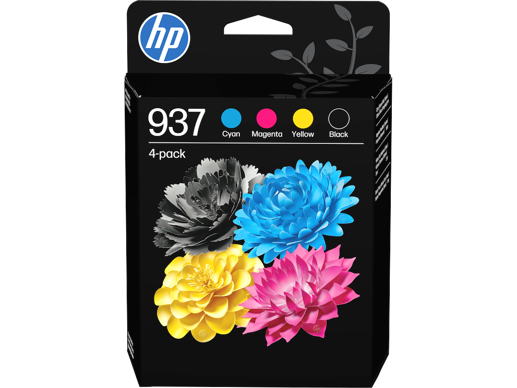 Køb HP 937 Blæk Cmyk - Pris 1178.54 kr.