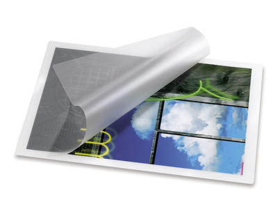 Lamineringslomme 54x86 mm 125 mic 100 stk