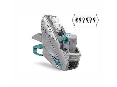 Prismærkepistol Meto Classic S 626/12 sølv 26x12 mm 1 linje