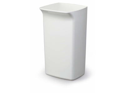 Affaldspand Durabin Square 40L. hvid firkantet