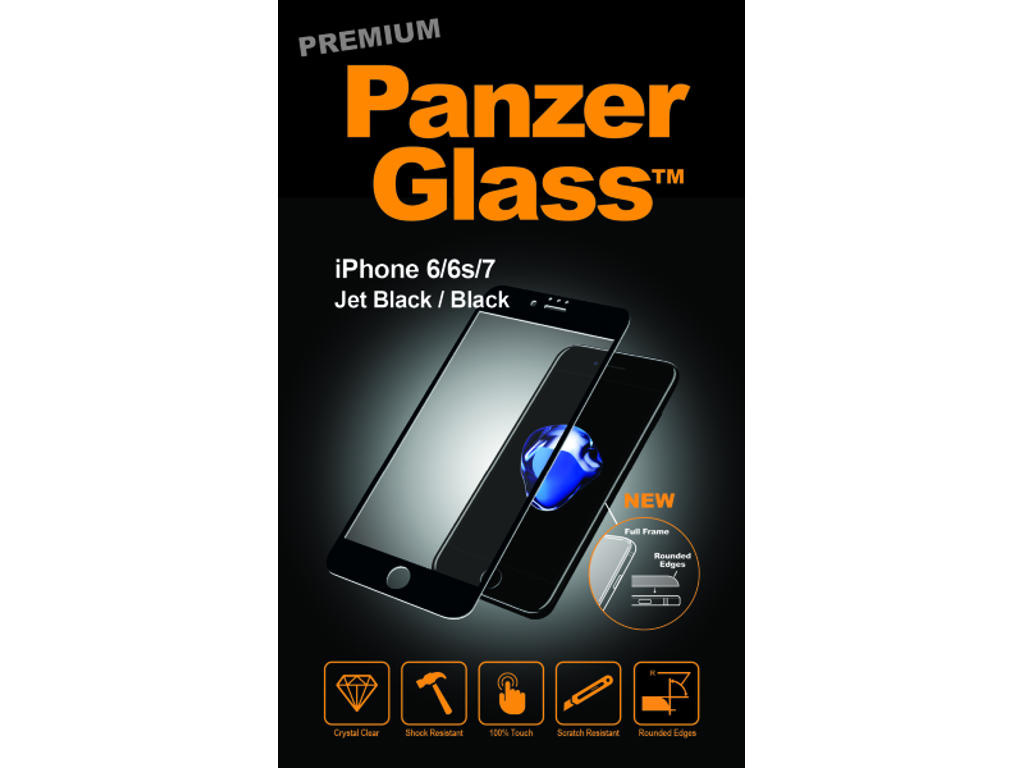 PanzerGlass iPhone 6/6S/7/8 Sort