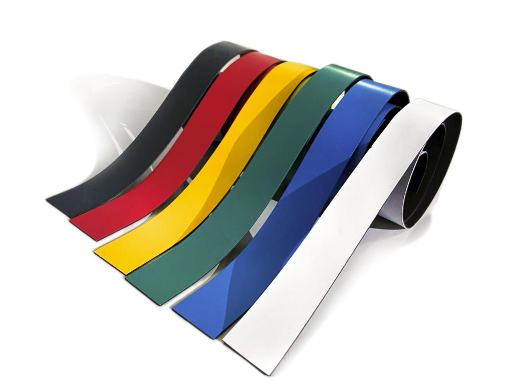 Magnetbånd 20 mm x 50 cm grøn 18 stk