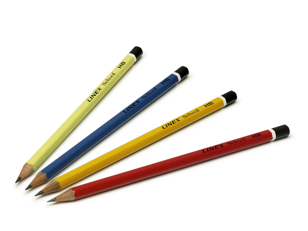 Blyant skole Linex HB ass. farver