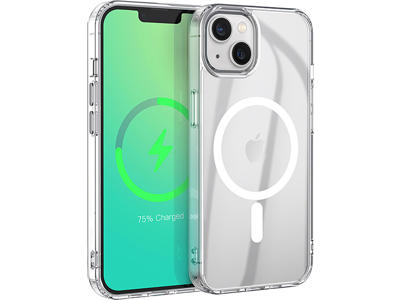 eSTUFF iPhone 14 INFINITE OSLO Magnetic Hybrid Cover - Transparent