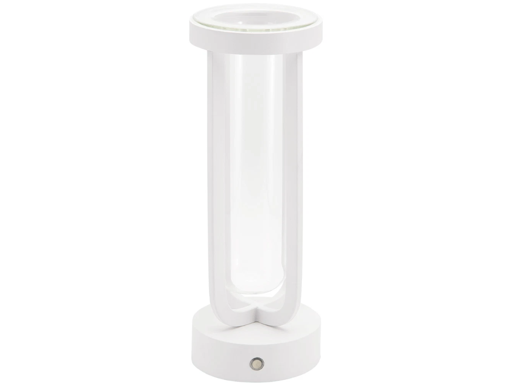 Securit LED bordlampe | vase Florence, hvid