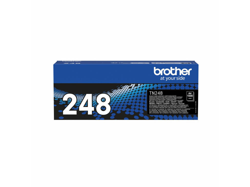 Brother Toner Tn-248 Sort, 1000 Sider