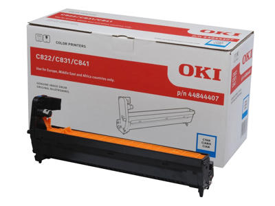 OKI TROMLE C831/C841 CYAN, 30000 sider