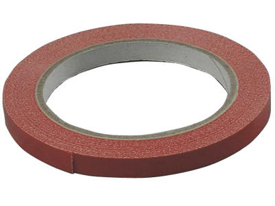 Tape poselukke PVC 9mmx66 m rød