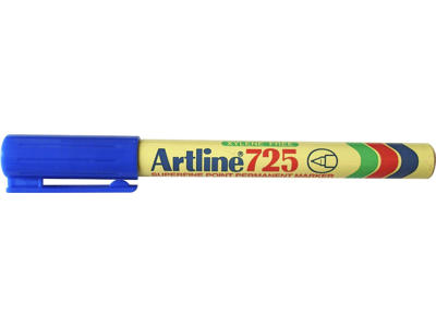 Marker Artline EK725 blå