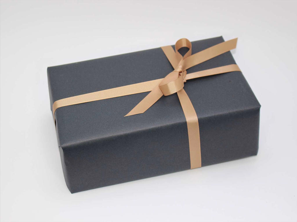 Gavepapir | blå genbrug | 40 cm x 130m