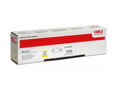 OKI TONER C801/C821 Gul, 7300 sider