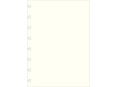 Refil til notesbog Filofax A5 ulinjeret 32 blade.
( passer 