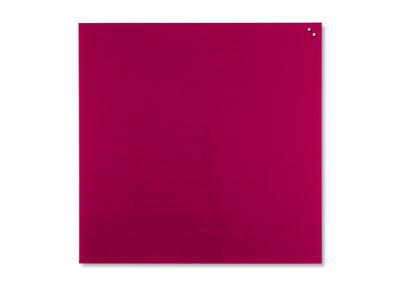 Magnetisk glastavle Naga | 100 x 100 cm | Rød