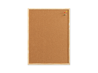 Naga Opslagstavle kork med træramme 60 x 40 cm