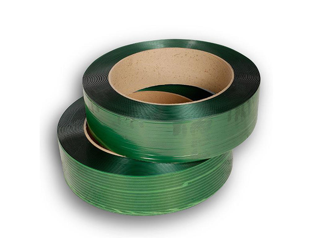 Strapbånd PET 15,5mm x 0,9mm grøn 1500 meter