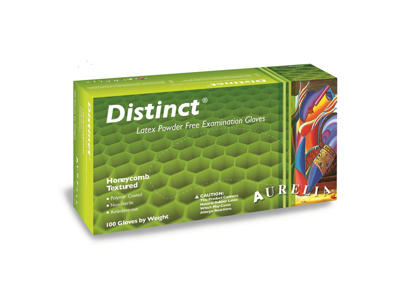 Latexhandske pudderfri L hvid 100 stk