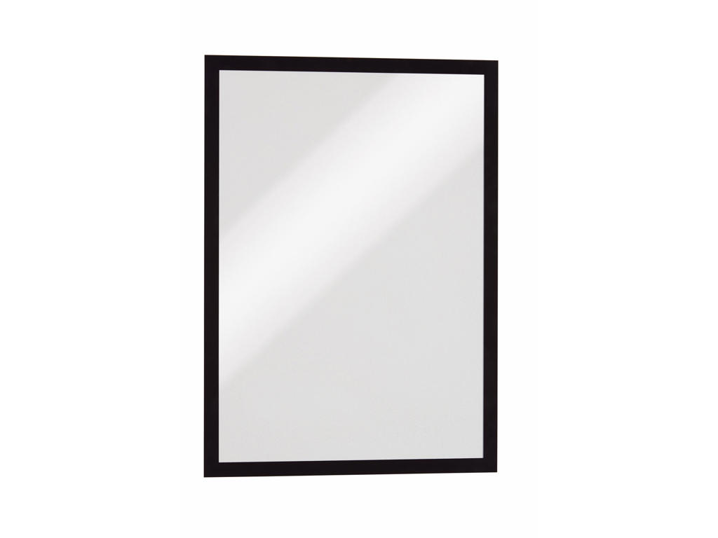 Skilt Duraframe® A3 sort magnetisk 5 stk