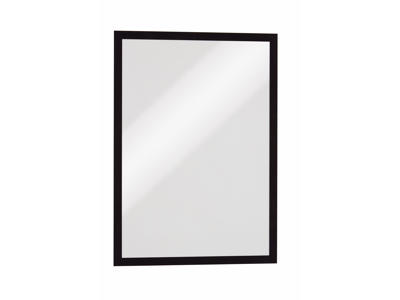 Skilt Duraframe® A3 sort magnetisk 5 stk