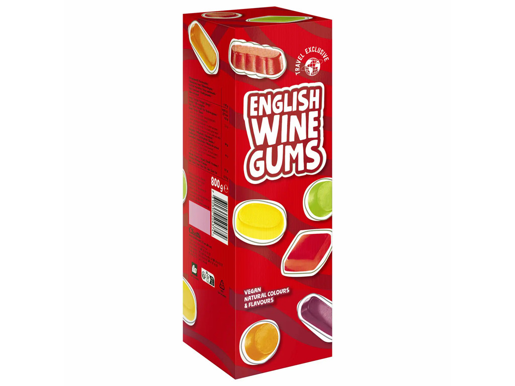 Engelsk vingummi Tower 800 gram