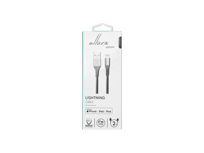iPhone Lightning Cable MFI 2M Grey