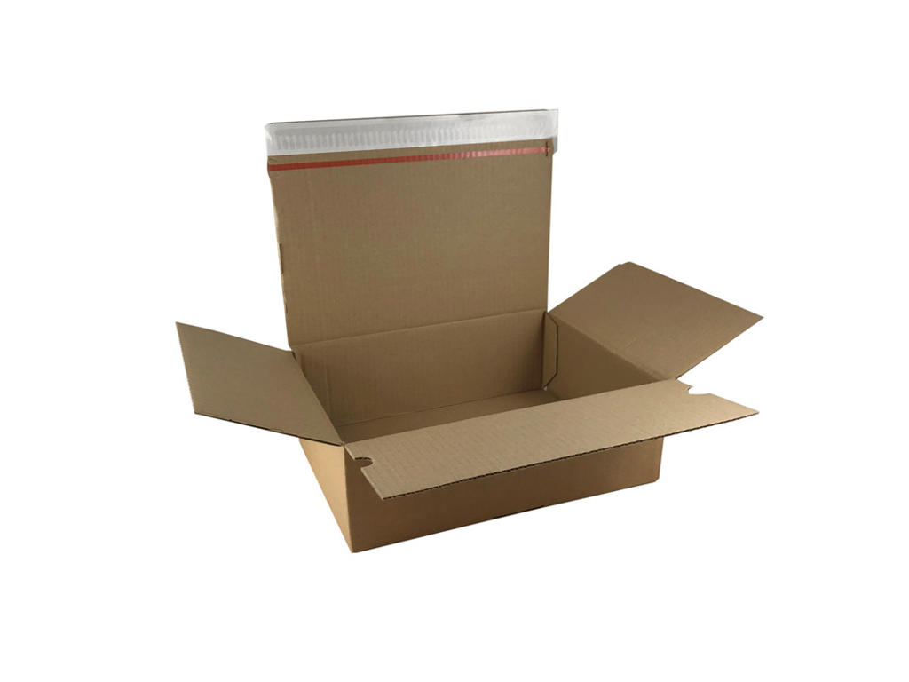 Webshopkasse 213x153x109 mm med tape