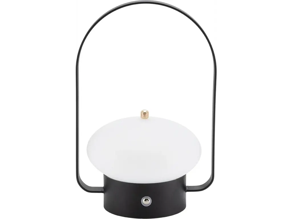 Securit LED bordlampe Barcelona, sort | hvid