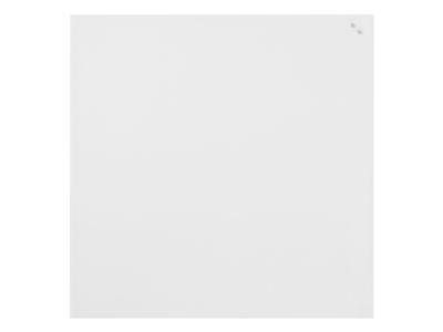 Magnetisk glastavle Naga | 100 x 100 cm | Pure white