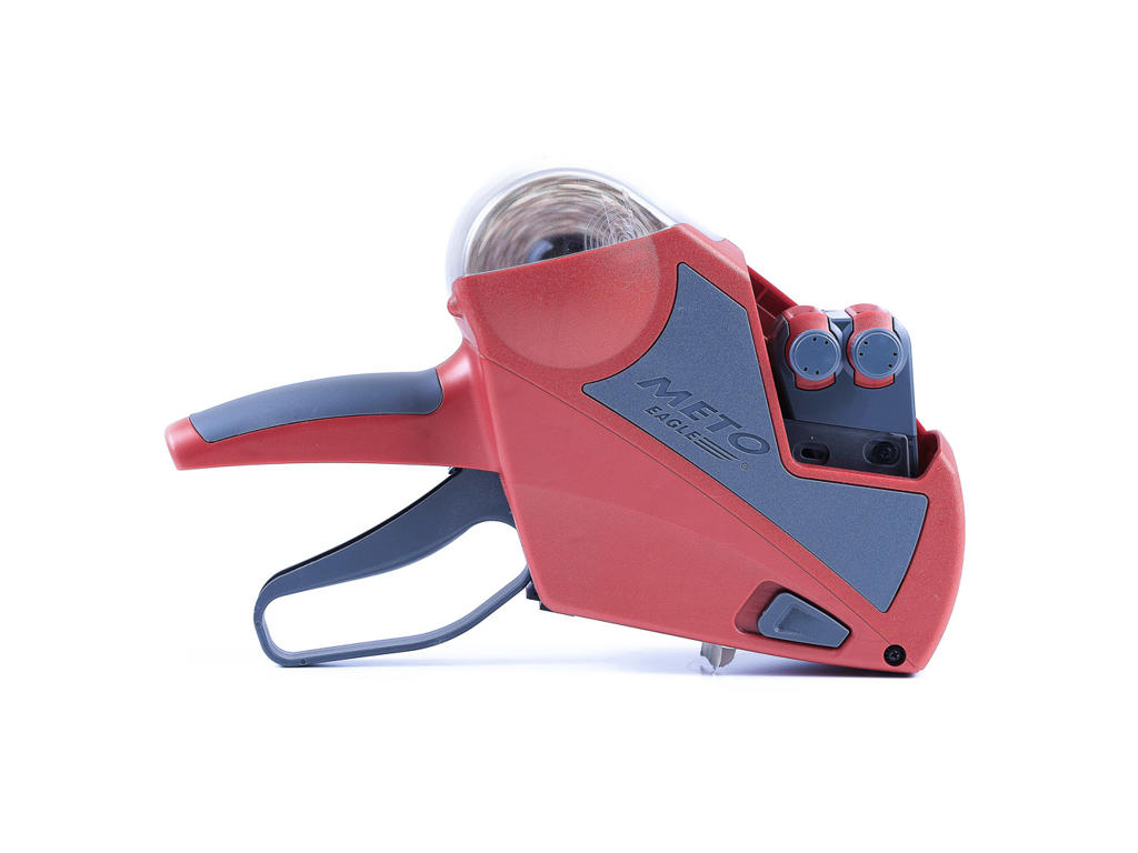 Prismærkepistol Meto Eagle L 19x32 mm 2 linjer 12+7 cifre