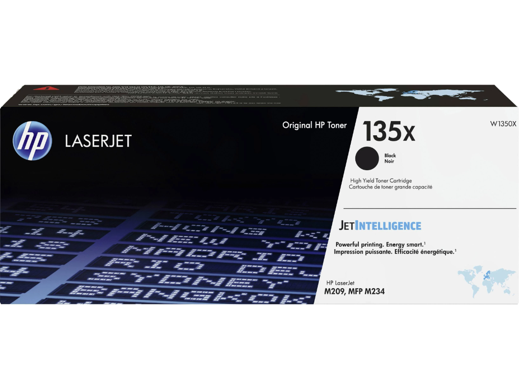 HP 135X toner W1350X sort, 2400 sider