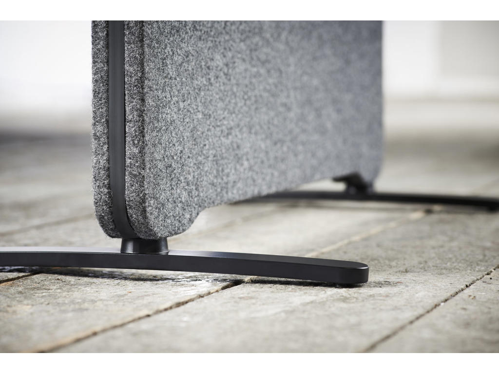 Lintex T-fod Arc sort, justerbar 360 mm