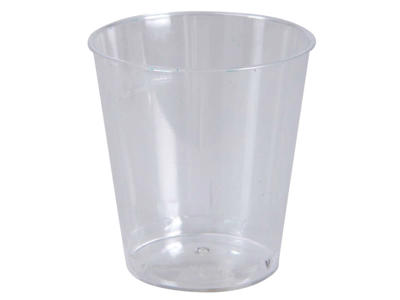 Plastglas hård PS snaps 2/3 cl 50 stk