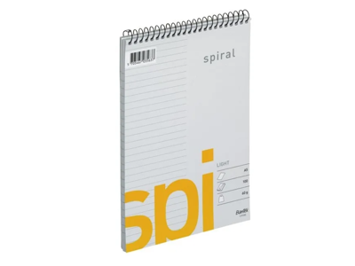 Spiralblok A5 lin. Topspiral, 100 sider