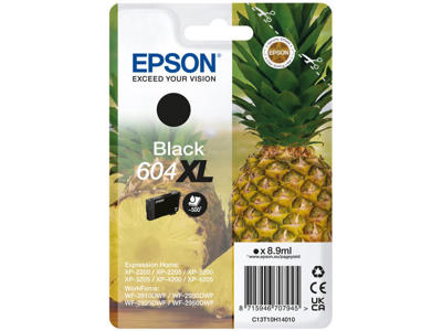 Epson T604XL blæk sort, 500 sider