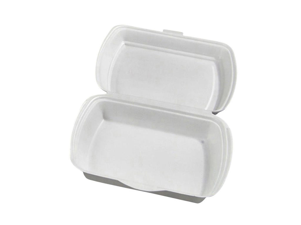 Take away skumbakke 1-rums hvid 300 stk.