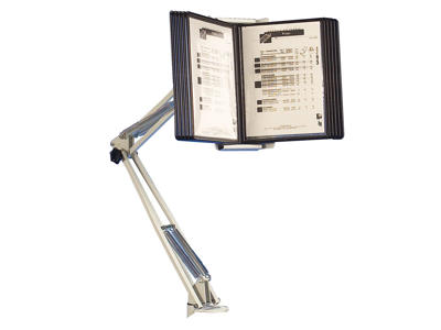 Flexarm SuperioR A4 grå t/10 lommer