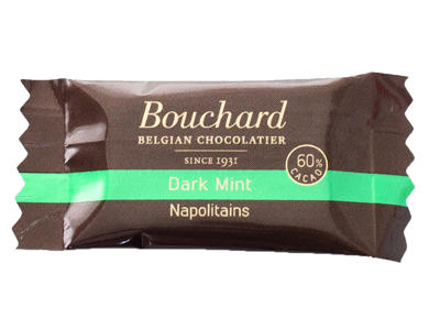 Chokolade Bouchard | Mint | 5 g/stk | 1 kg
