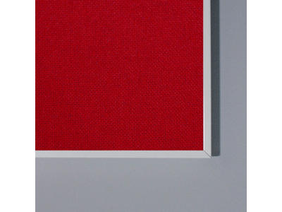 Lintex Opslagstavle gerede aluminiumsramme, stof Fiji/Cara 455 x 605 mm