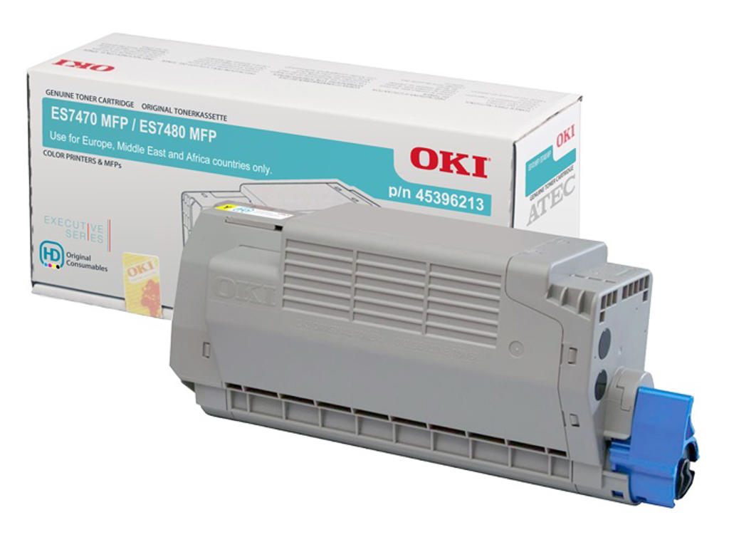 OKI toner ES7470/7480 Gul, 11500 sider