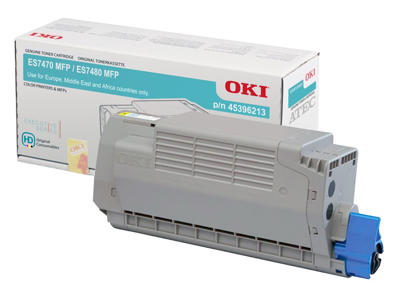 OKI toner ES7470/7480 Gul, 11500 sider