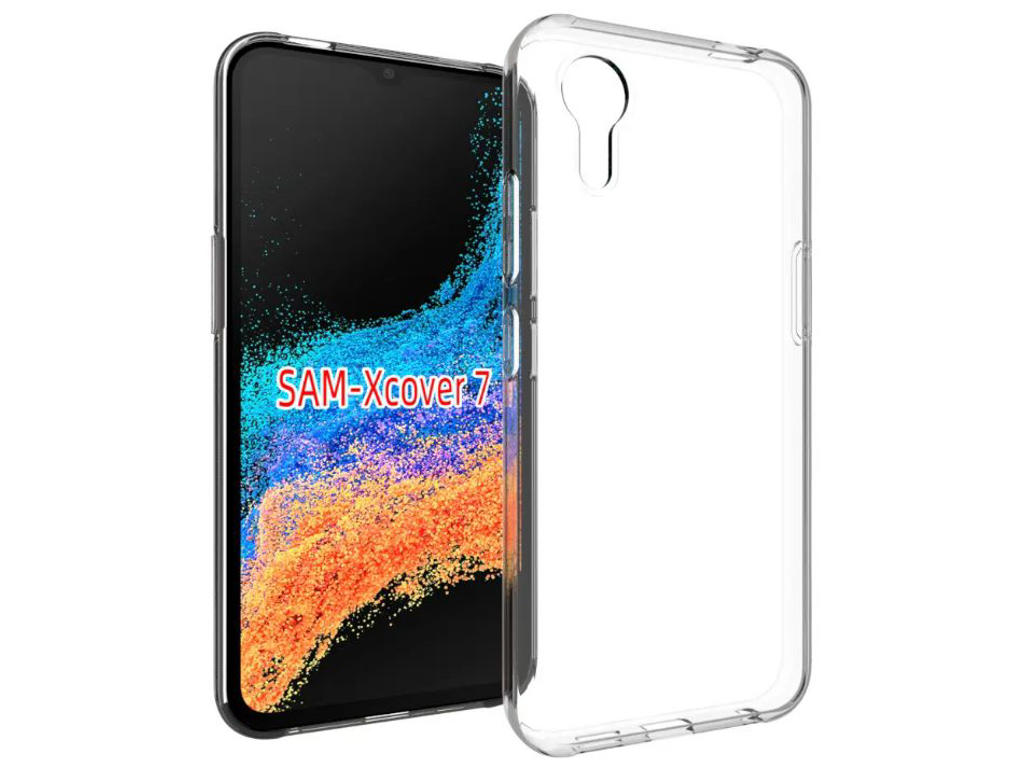eSTUFF Samsung Galaxy Xcover 7 LONDON TPU Cover - Transparent