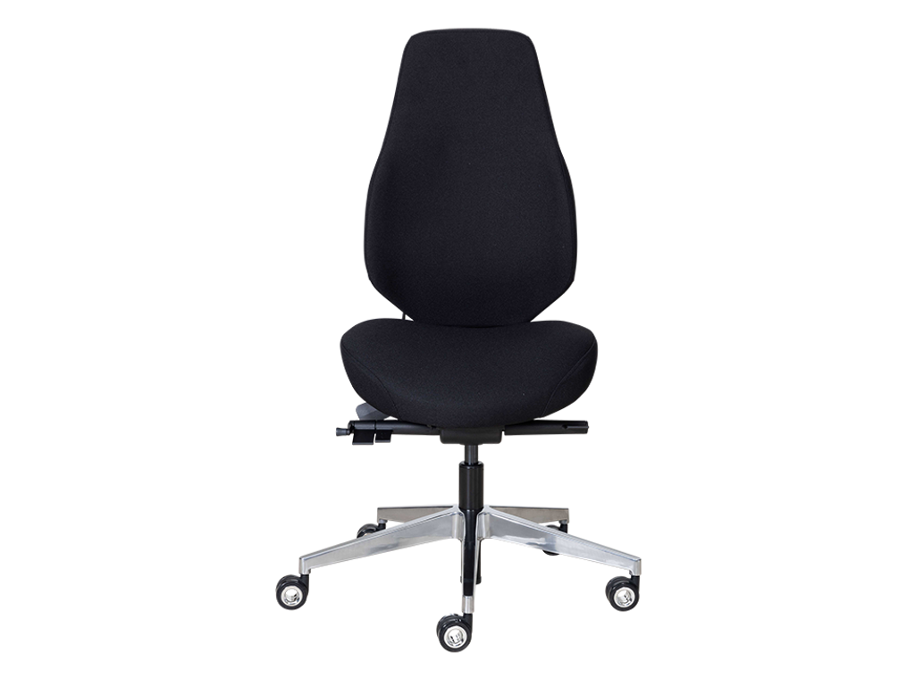 Kontorstol uden armlæn | Ventus Office 5 | Sort