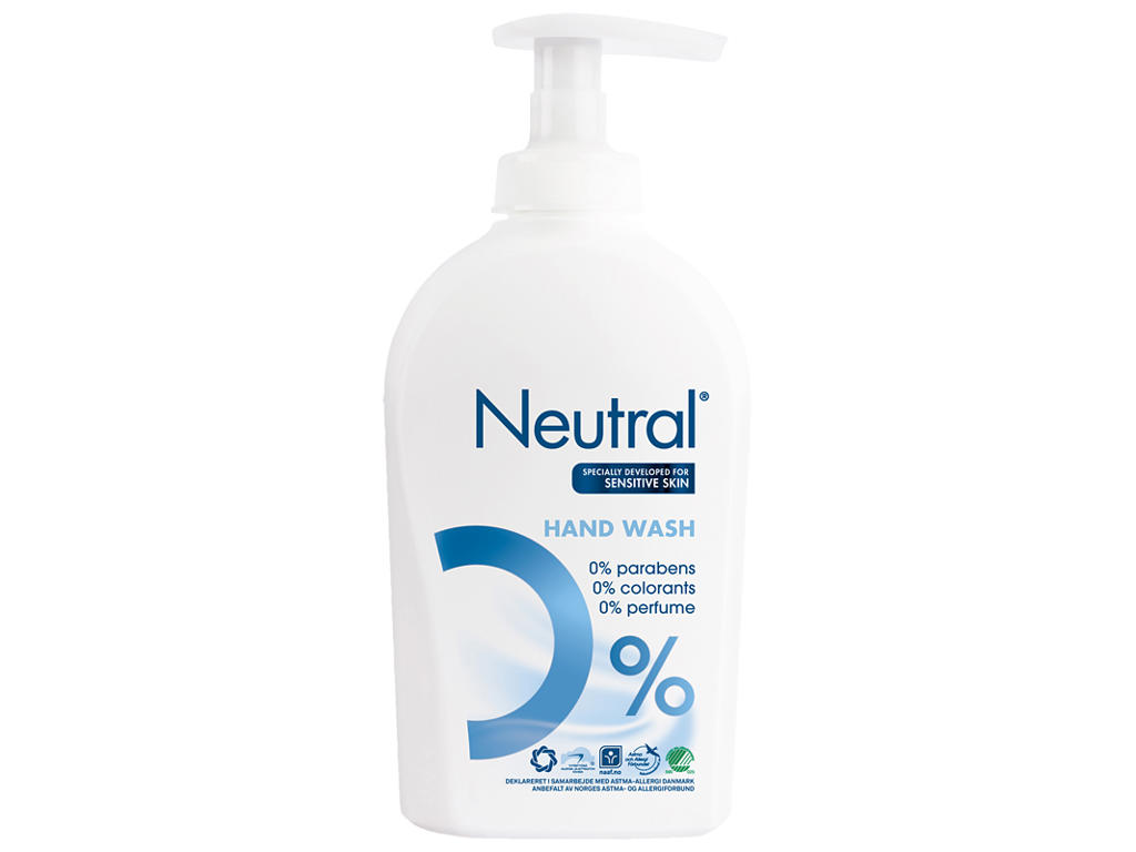 Sæbe Neutral med pumpe 250 ml